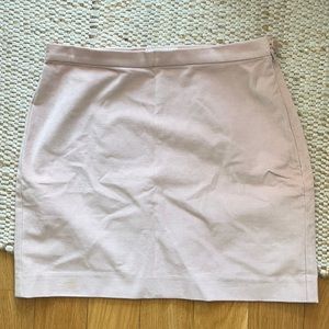 Babaton Aritzea Pink Velvet Skirt